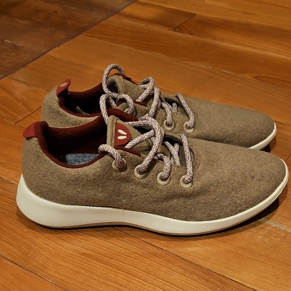 Allbirds Men's Tan Wool Sneakers